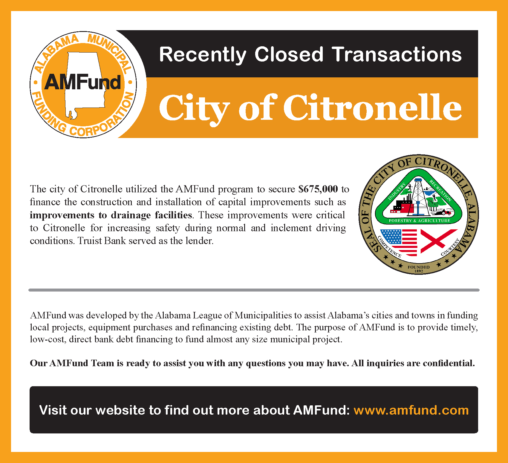 AMFund Featured City Loans CITRONELLE